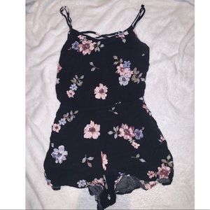 Garage Floral Romper